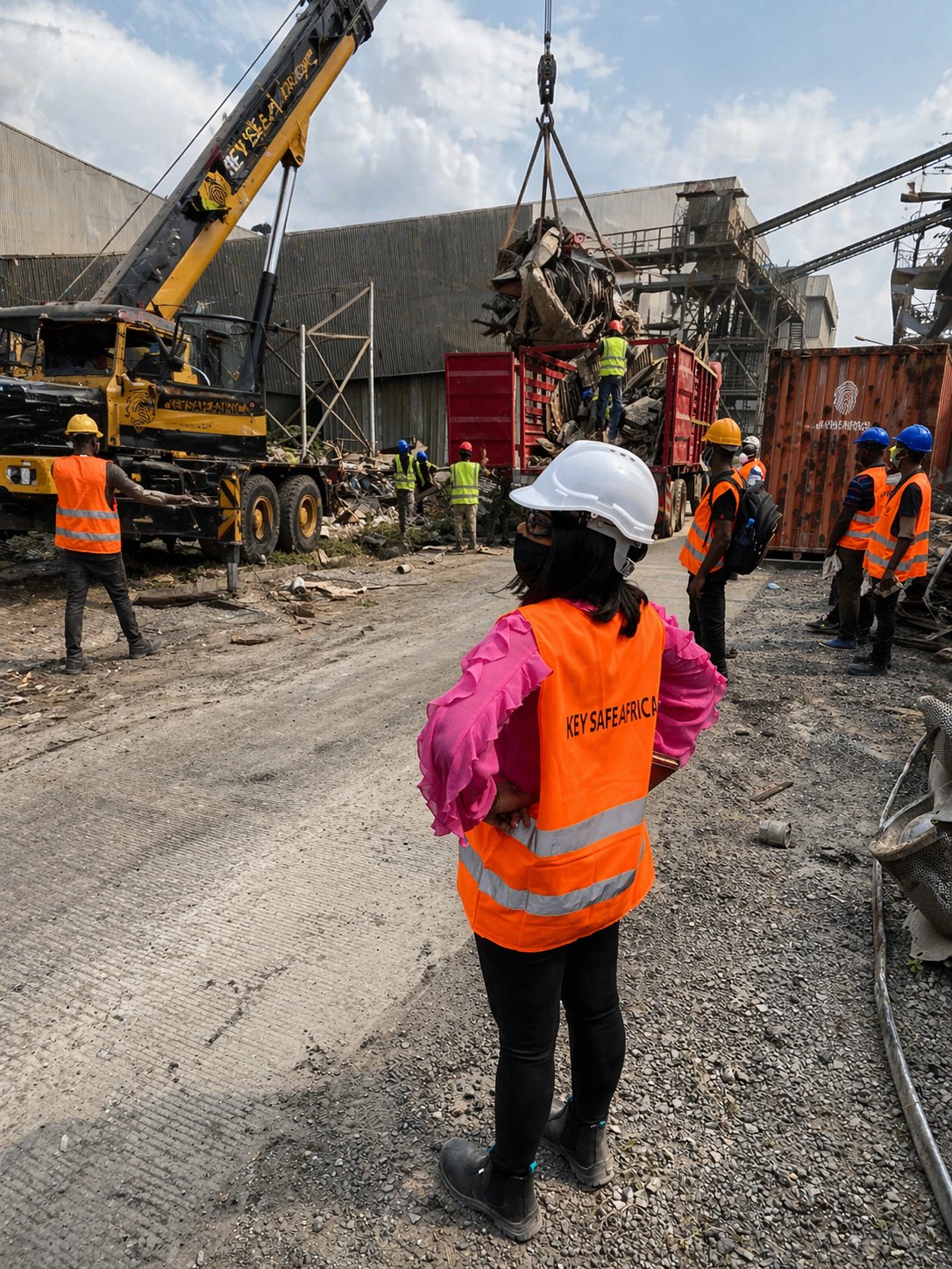 Mission de démantèlement industriel — DANGOTE CEMENT, Douala